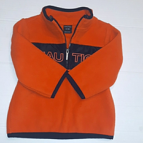 Like New☆NAUTICA☆Infant 6-9mo. Fleece Pullover Hoodie☆ - Picture 5 of 15